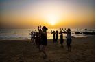 Stage sur danse sur la plage de Somone