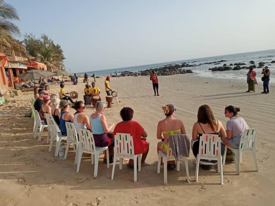 Stage de djembé plage de Somone 